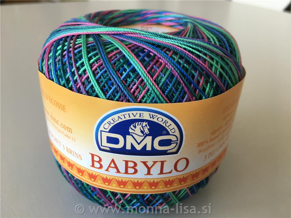 Babylo multicolor kvačkanec - 50g