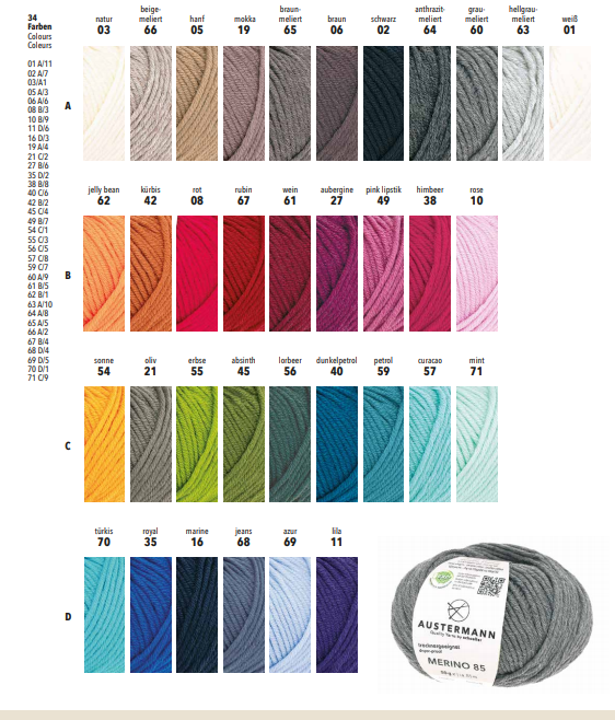 Merino 85 EXP - preja 50g