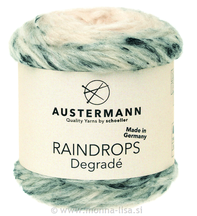 Raindrops degrade 50g