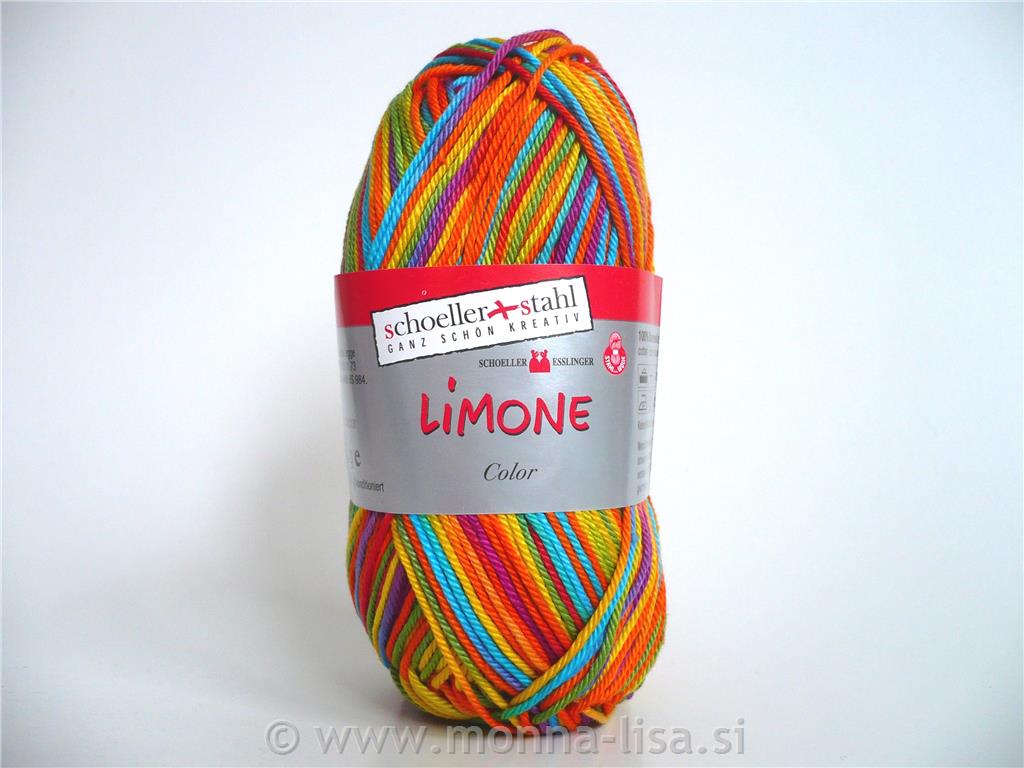 Limone color - preja za pletenje 50g