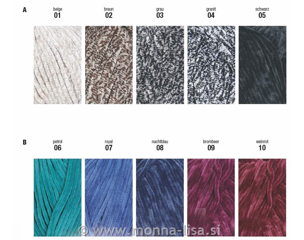 Chenille - preja 100g