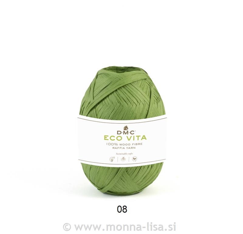 Eco Vita Raffia - 50g črna