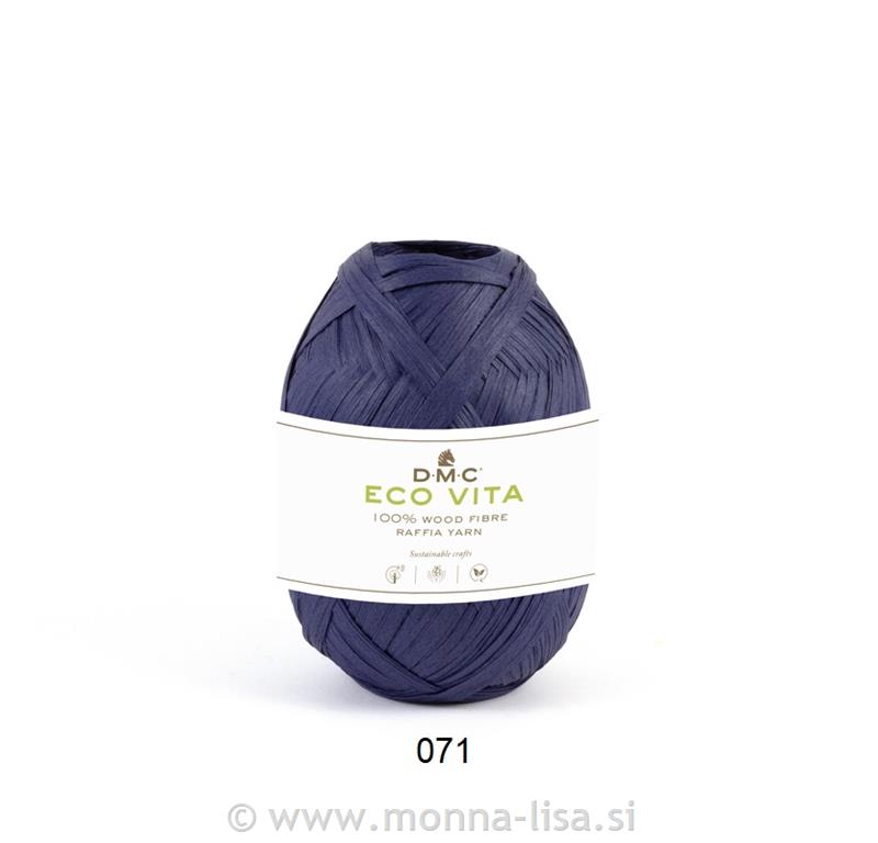 Eco Vita Raffia - 50g črna