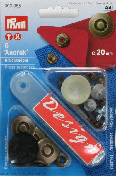 Pritiskači Anorak 20mm