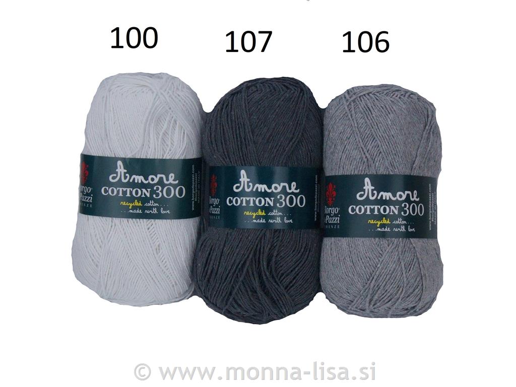 Amore 300 - recikliran bombaž 100g