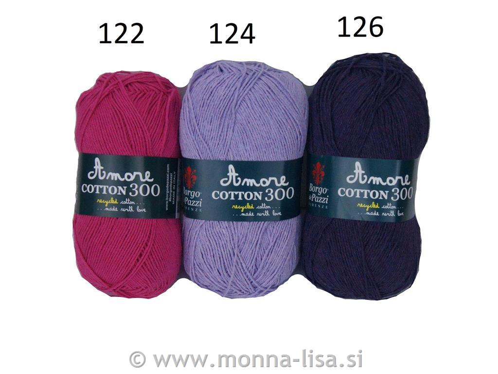 Amore 300 - recikliran bombaž 100g