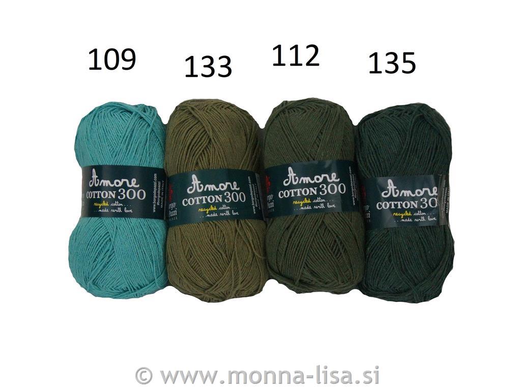 Amore 300 - recikliran bombaž 100g