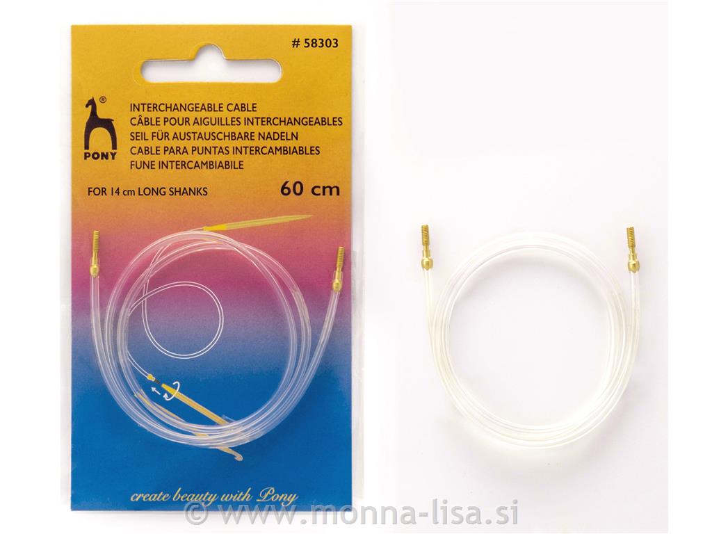 Povezovalni kabel za alu pletilke