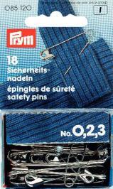 Varnostne sponke 27, 38, 50mm - 18 kosov