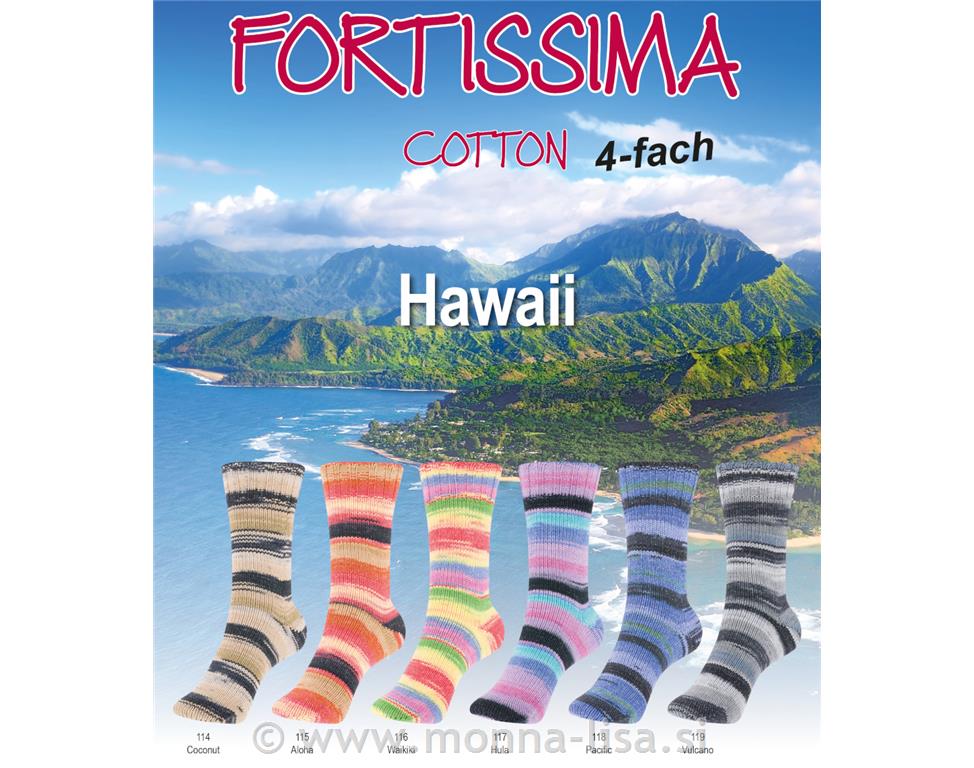 Fortissima cotton Hawai - 100g