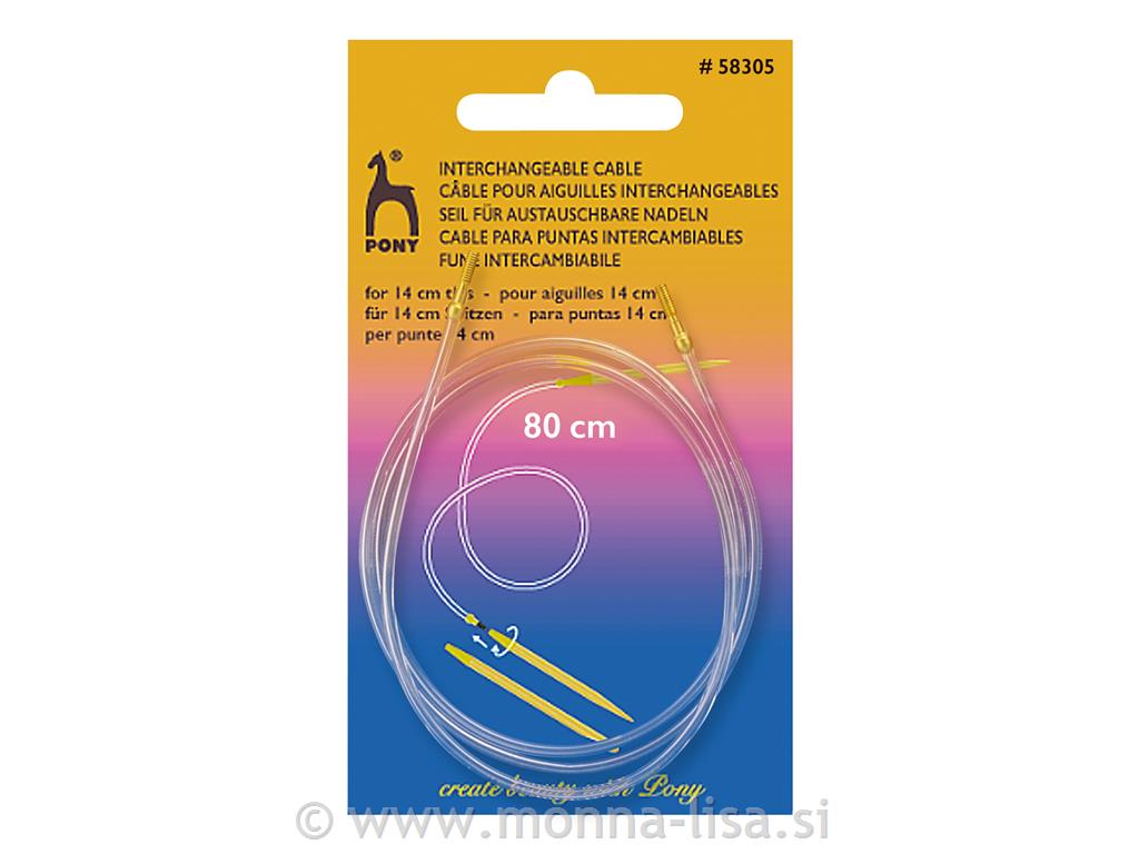 Povezovalni kabel za alu pletilke