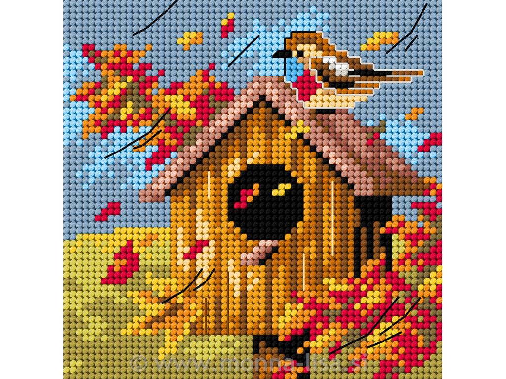 Gobelin s prejicami 15x15cm