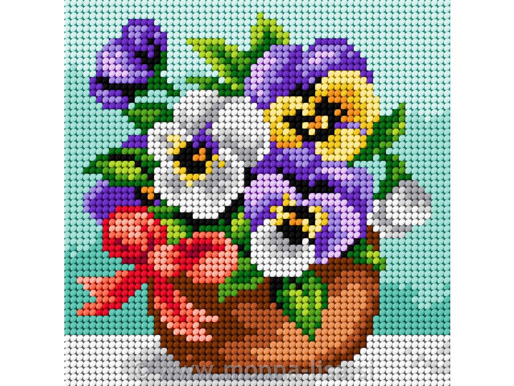 Gobelin s prejicami 15x15cm