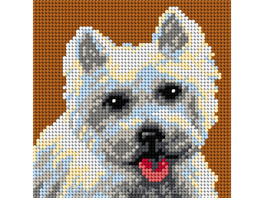 Gobelin s prejicami 15x15 cm