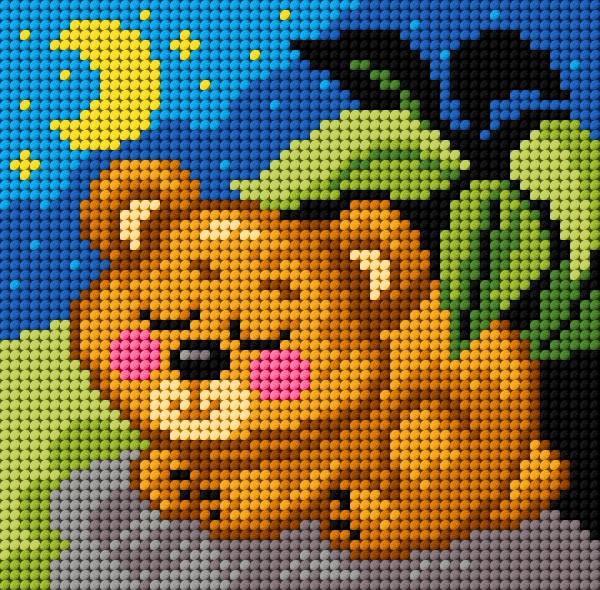 Gobelin s prejicami 15x15 cm