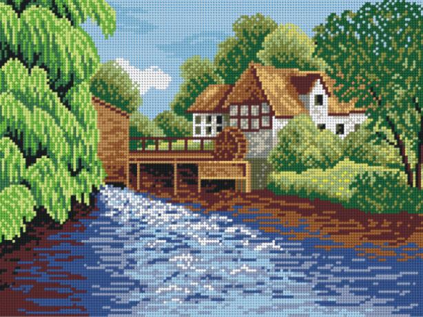 Gobelin s prejicami 30x40cm