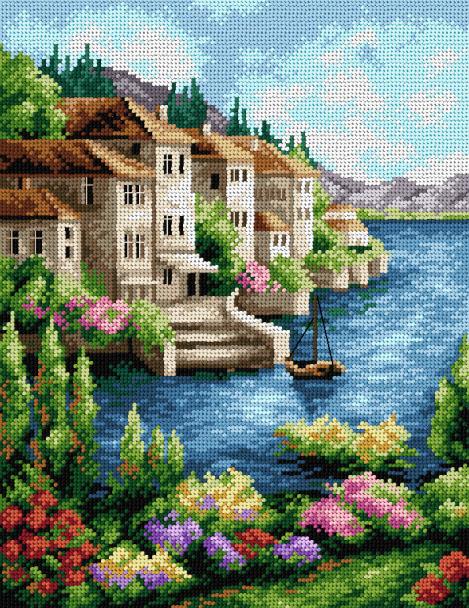 Gobelin s prejicami 30x40cm