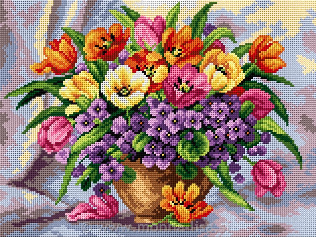 Gobelin s prejicami 30x40cm