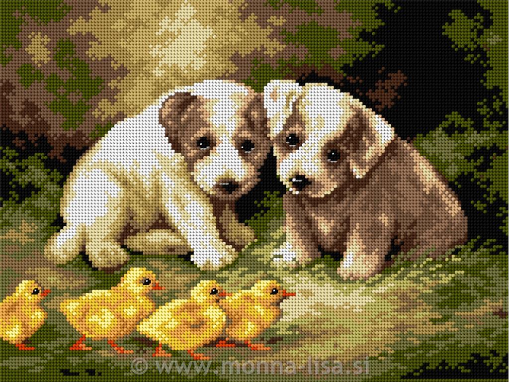 Gobelin s prejicami 30x40cm