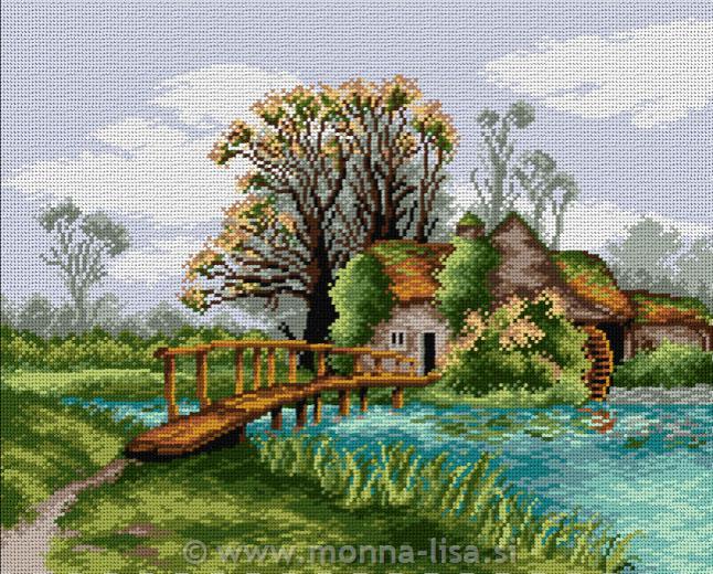 Gobelin s prejicami 40x50cm