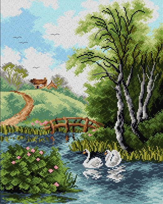 Gobelin s prejicami 40x50cm