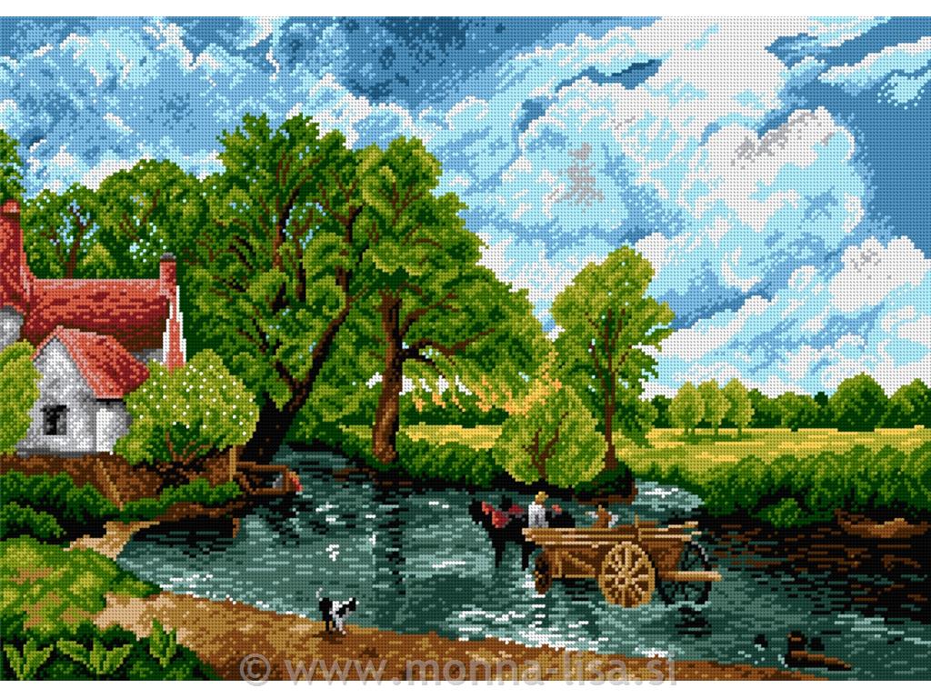 Gobelin s prejicami 50x70 cm