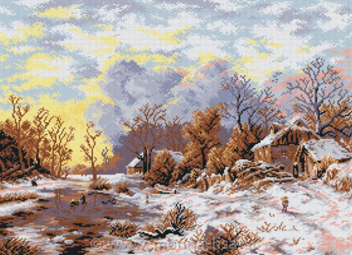 Gobelin s prejicami 50x70 cm