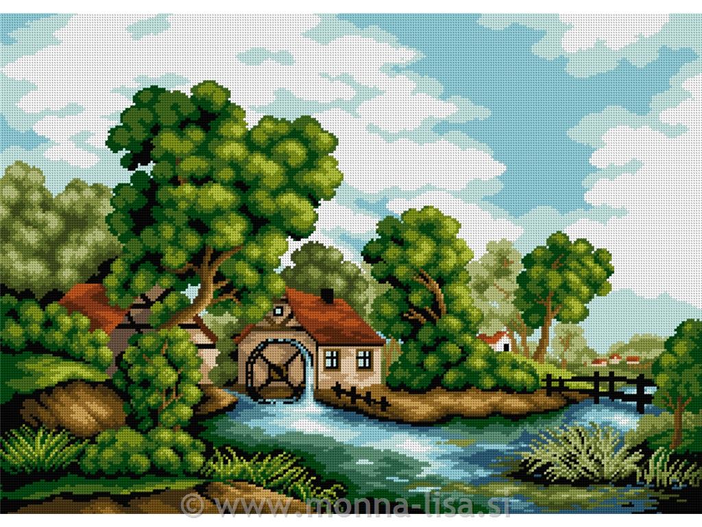 Gobelin s prejicami 50x70 cm