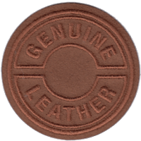 Našitek Genuine Leather